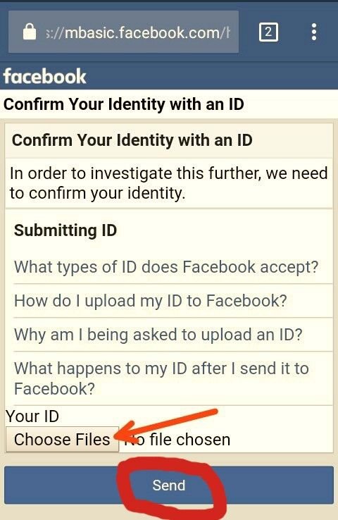 Your account www com to facebook verify How to